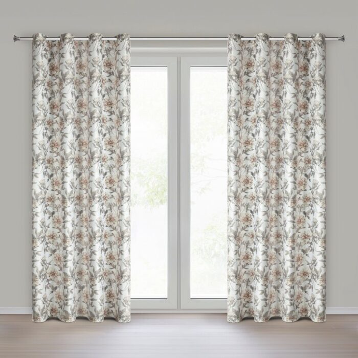 ZASŁONA GOTOWA BEVERLY 140 X 250 CM BIAŁY