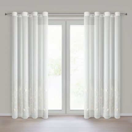 FIRANA GOTOWA BROKLYN 140 X 250 CM BIAŁY