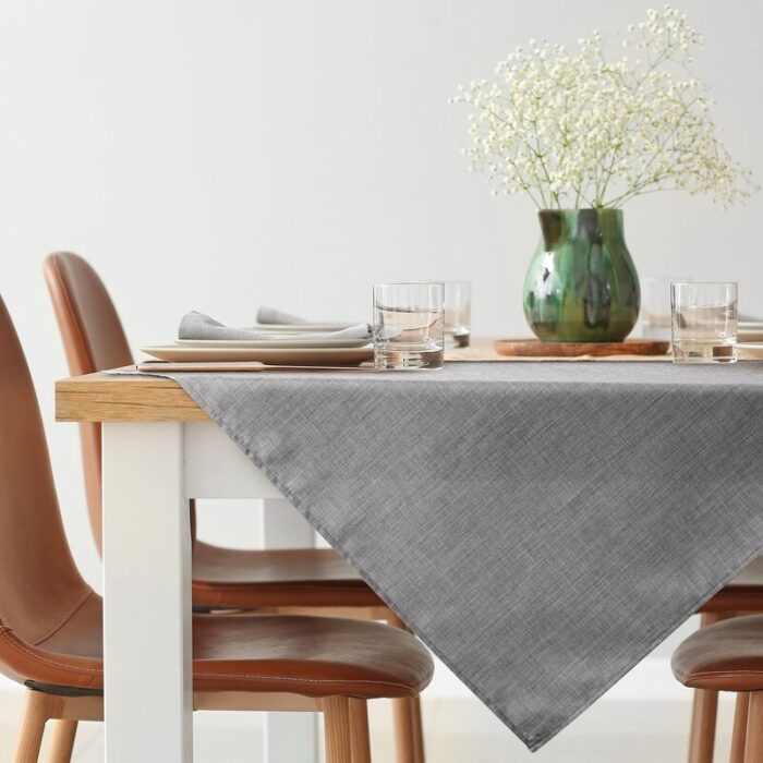 OBRUS KATE 85 X 85 CM SREBRNY