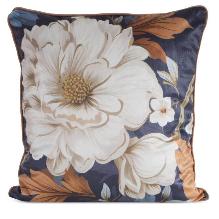 POSZEWKA FIORA2 45 X 45 CM GRANATOWY