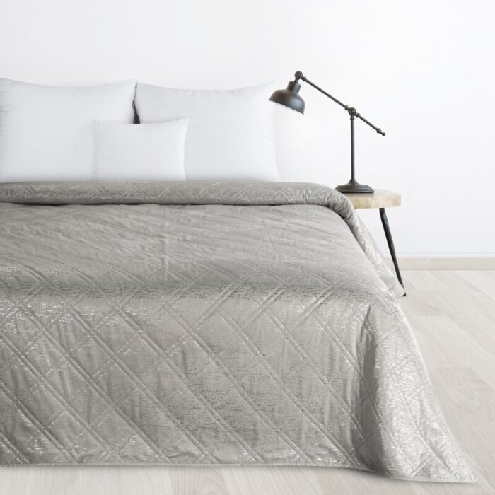 NARZUTA D91 LUIZ 200 X 220 CM SREBRNY