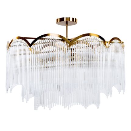 LAMPA SALMA (02) FI 80 X 60 CM BIAŁY