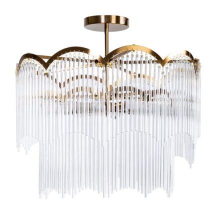 LAMPA SALMA (01) FI 60 X 55 CM BIAŁY