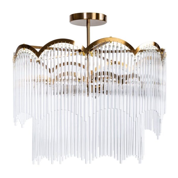 LAMPA SALMA (01) FI 60 X 55 CM BIAŁY