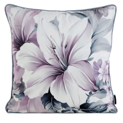 POSZEWKA VELVET06 45 X 45 CM FIOL/KREM
