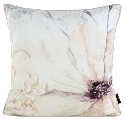 POSZEWKA VELVET12 45 X 45 CM BEŻ/KREM