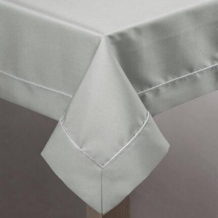 OBRUS MADELE 140 X 220 CM SREBRNY