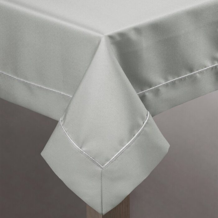 OBRUS MADELE 145 X 240 CM SREBRNY