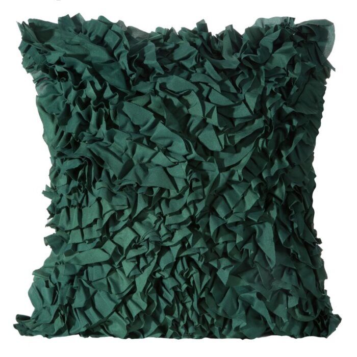 POSZEWKA MIRENA 45 X 45 CM CIEMNOZIELONY