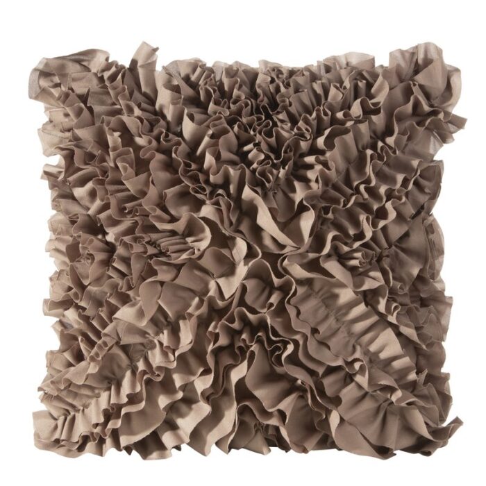 POSZEWKA MIRENA 45 X 45 CM CIEMNOBEŻOWY