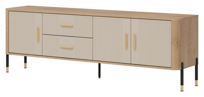 DANTE DT02 DĄB CREMONA T/KASZMIR MAT RTV KPL