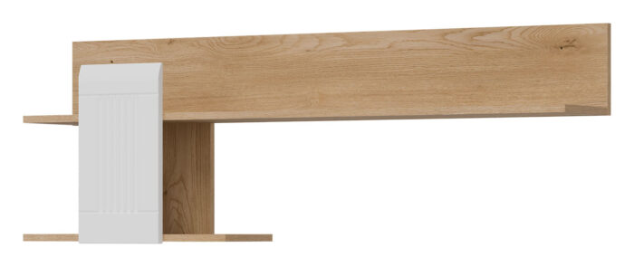 PÓŁKA 138 MILTON ML10 DĄB CREM TORRO BIAŁY
