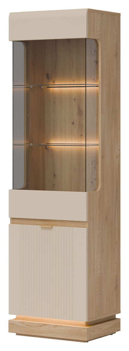 MILTON ML05 DĄB CREM TORRO KASZMIR WITRYNA L/P KPL