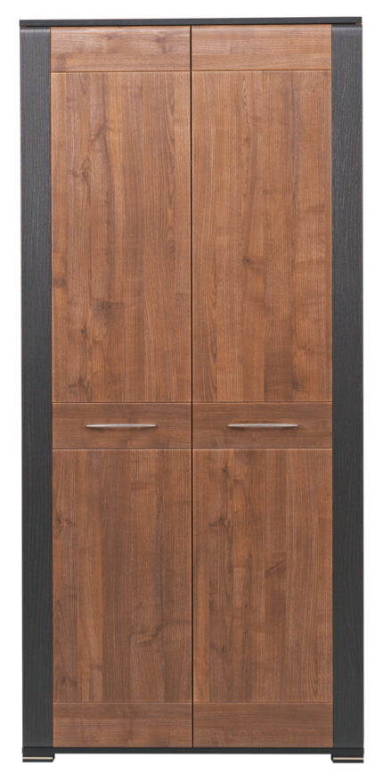SZAFA 2D NAOMI NA-7 orzech/orzech-wenge - 90
