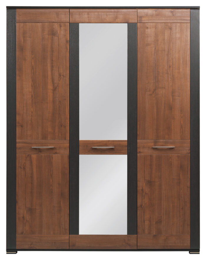 SZAFA 3D NAOMI NA-8 orzech/orzech-wenge  - 159,5