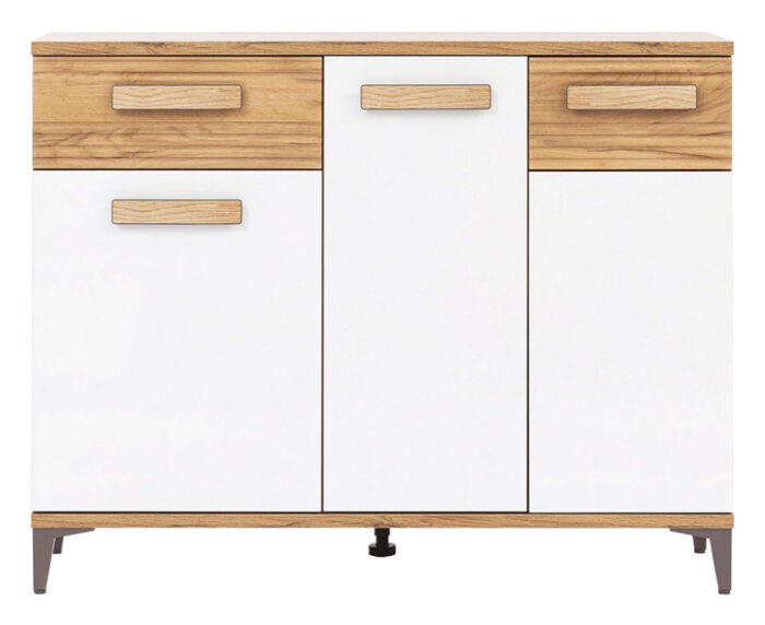 SNOBI SB03 DĄB CRAFT /BIEL ALP KOMODA KPL