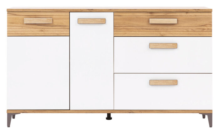 SNOBI SB04 DĄB CRAFT /BIEL ALP KOMODA KPL