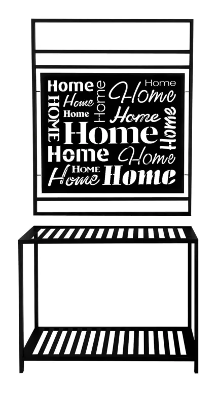 Wieszak loftowy 80-100/210cm metalowy Home na ubrania i dodatki w minimalistycznym stylu