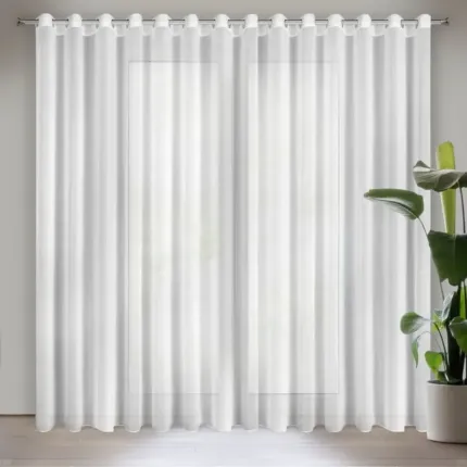FIRANA GOTOWA DALIA 350 X 250 CM BIAŁY