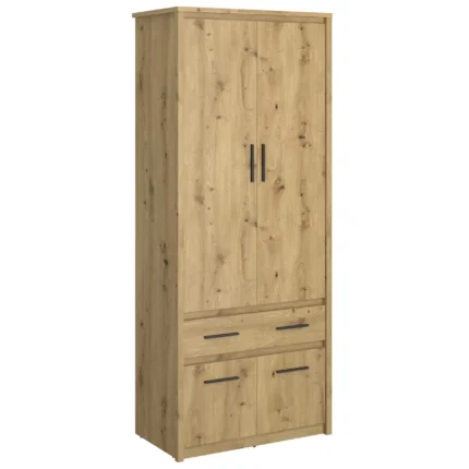 Szafa 4 drzwi 1 szuflady/40 AYSON - dąb artisan