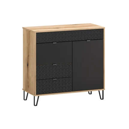 Komoda 2 drzwi 2 szuflady BELLANO