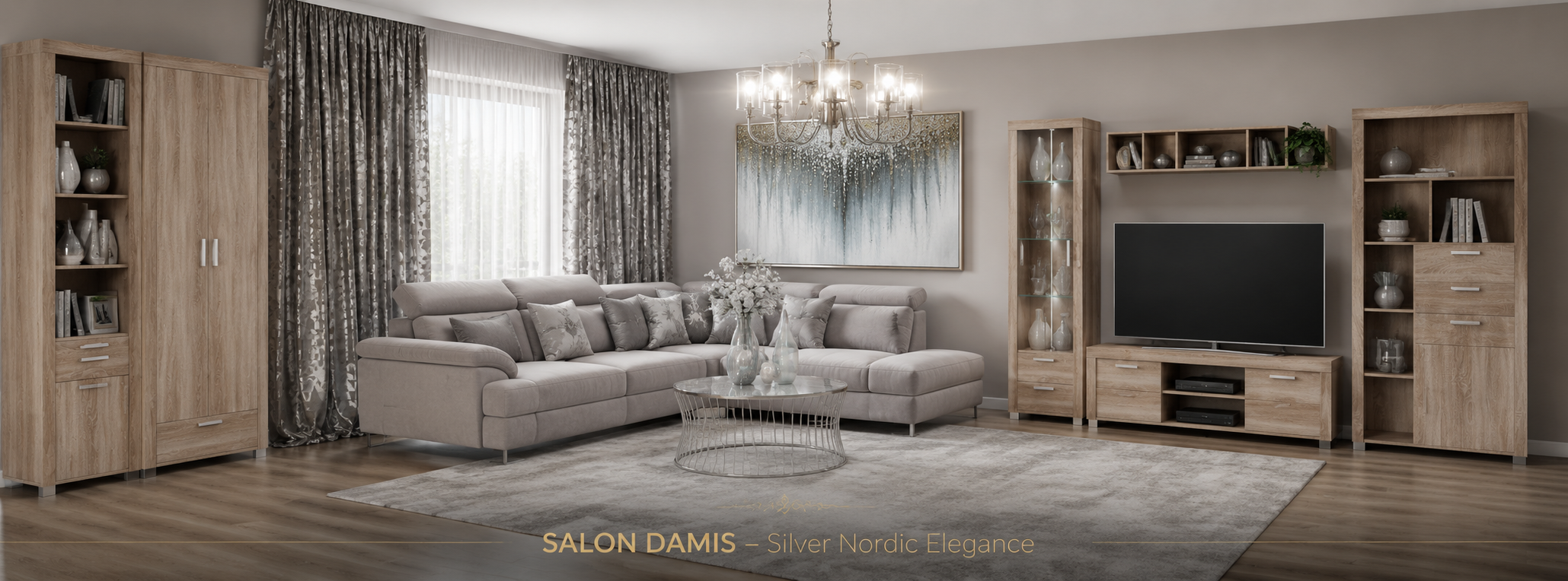 SALON DAMIS – Silver Nordic Elegance