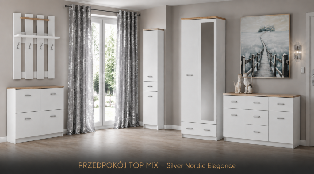 PRZEDPOKÓJ TOP MIX – Silver Nordic Elegance