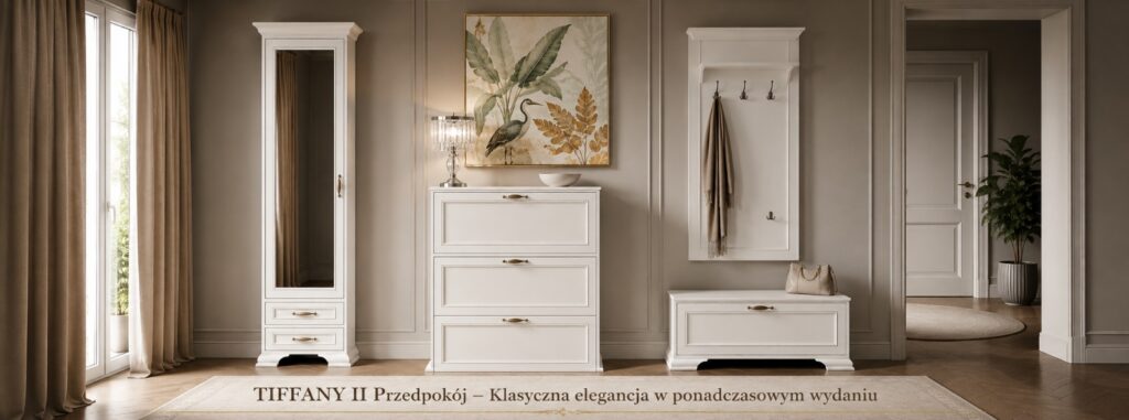 TIFFANY II Przedpokój – Klasyczna Elegancja w Ponadczasowym Wydaniu
