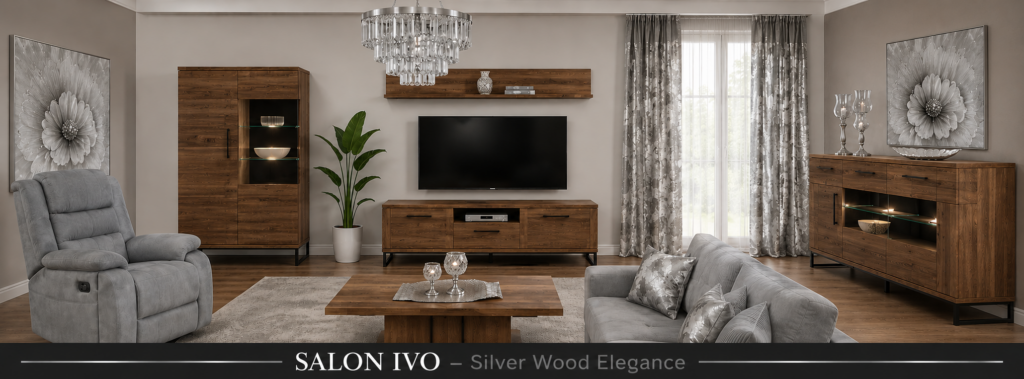 SALON IVO – Silver Wood Elegance