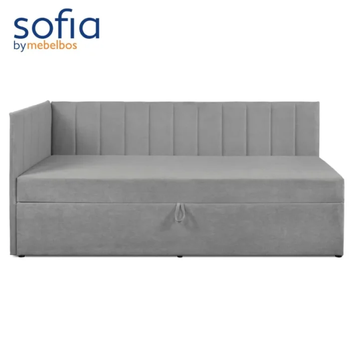 Tapczan CROPP - Uttario Velvet 2972 szary