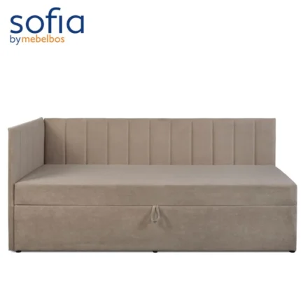 Tapczan CROPP - Uttario Velvet 2976 beż