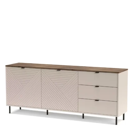 Komoda 2 drzwi 3 szuflady EVO