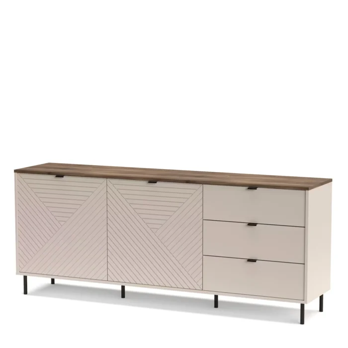 Komoda 2 drzwi 3 szuflady EVO