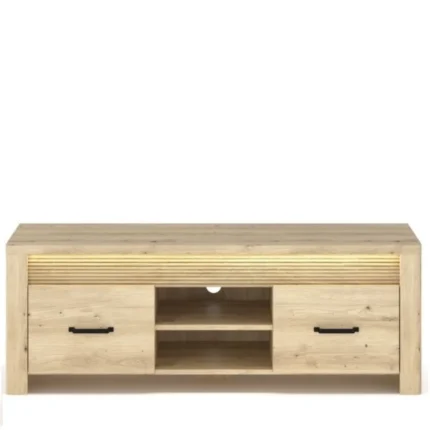 Szafka RTV 2 szuflady + LED MORIS