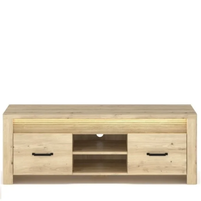 Szafka RTV 2 szuflady + LED MORIS