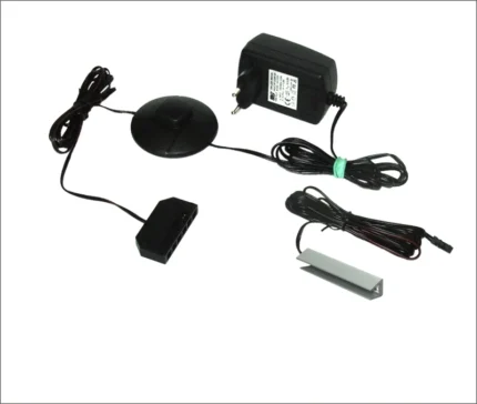 LED 1x klips srebrny do półek szklanych biały ciepły