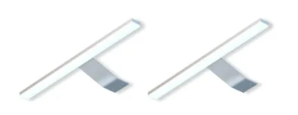 LED 2x oprawa nadszafkowa biały ciepły