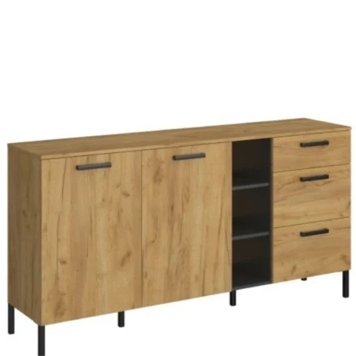 Komoda 2 drzwi 3 szuflady SANTES