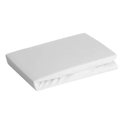 Prześcieradło z Gumką Jersey D91 X 30 CM biały