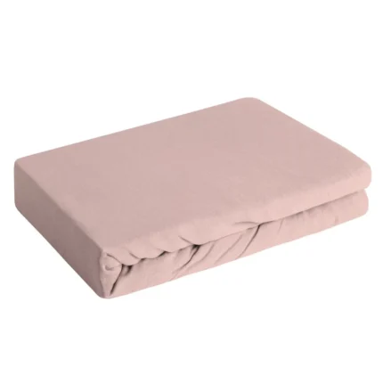 Prześcieradło Jersey3 X 25 CM pudrowy róż