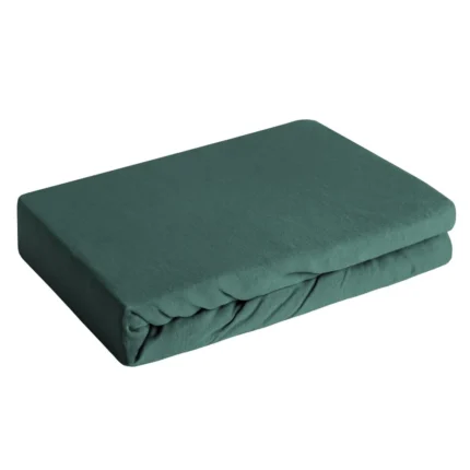Prześcieradło Jersey3 X 25 CM ciemnozielony