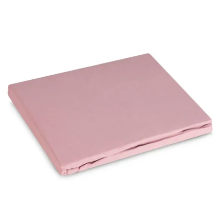 Prześcieradło z Gumką Basic X 30 CM pudrowy róż