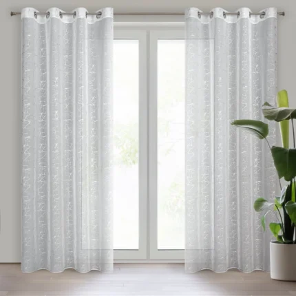 Firana gotowa Reva 140 X 250 CM biały