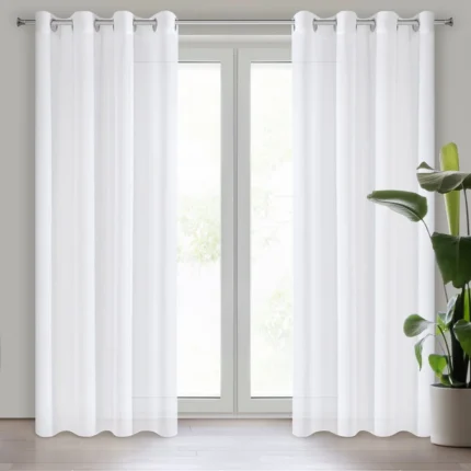 Firana gotowa Esim 140 X 250 CM biały