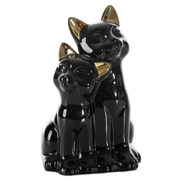 CERAMIKA - FIGURKA C/CAT/2/FIG/03 14X12X22 CZAR+ZŁOT