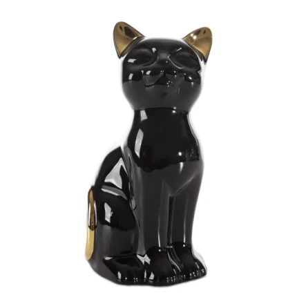 CERAMIKA - FIGURKA C/CAT/2/FIG/04 11X9X20 CZAR+ZŁOT