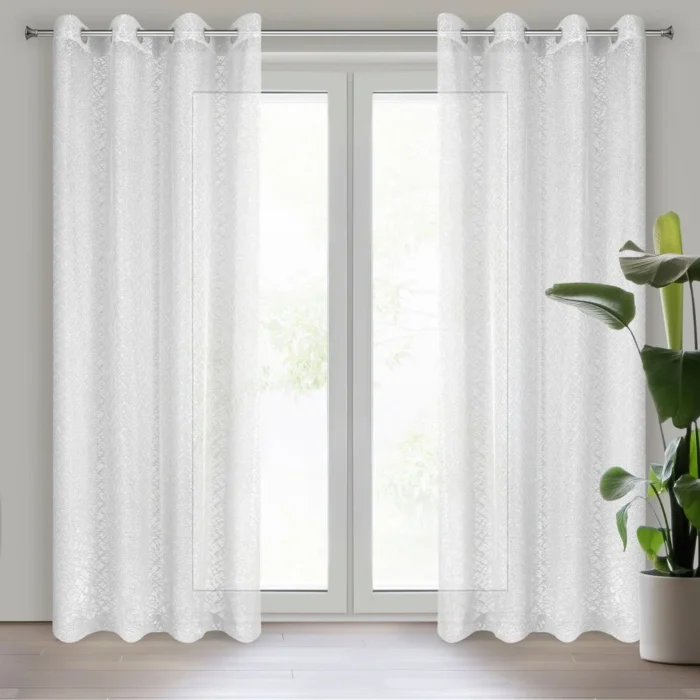 Firana gotowa Amanda 140 X 250 CM biały