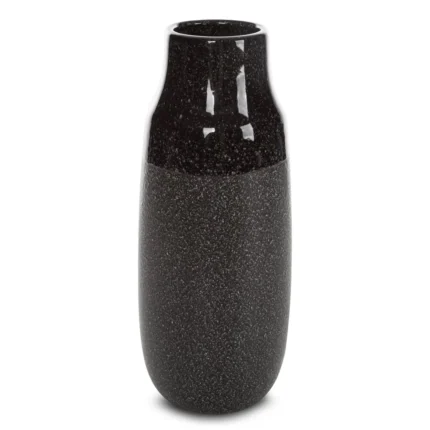 Wazon ceramiczny stalowy dekoracyjny średnica 15x36 cm MANDI