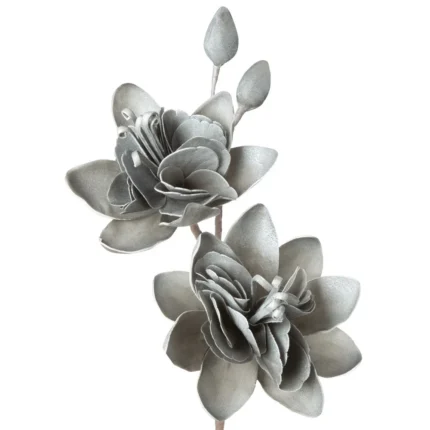 Kwiat Flore 715 20 X 86 CM srebrny