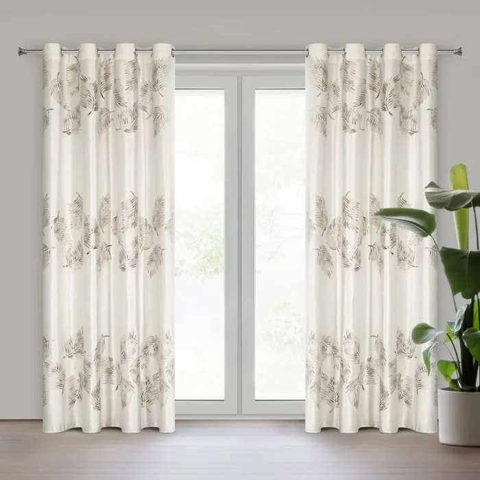 Zasłona gotowa Idalia 140 X 250 CM kremowy